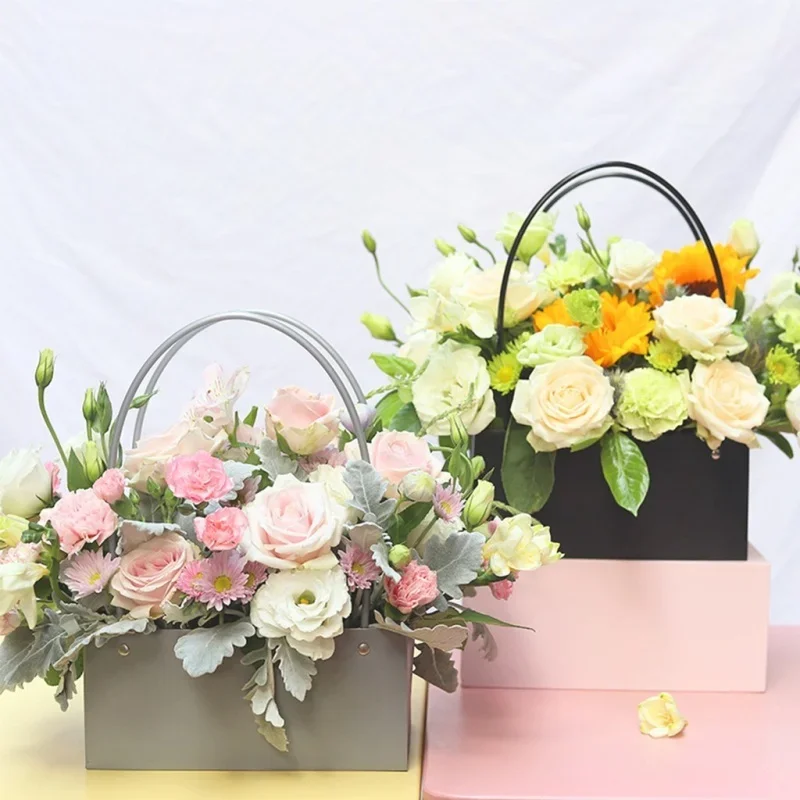 Florist Supply Buckets - Scatola di Carta per Fiori, Contenitore