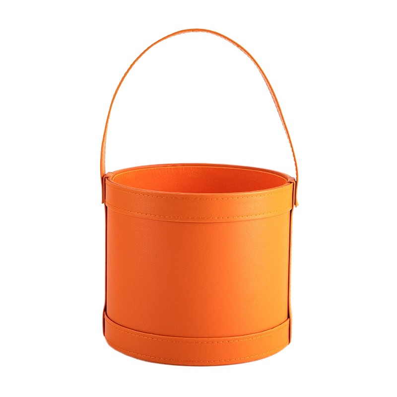 Scatola Regalo Rotonda in Pell - Florist Supply Buckets recensione e prezzo