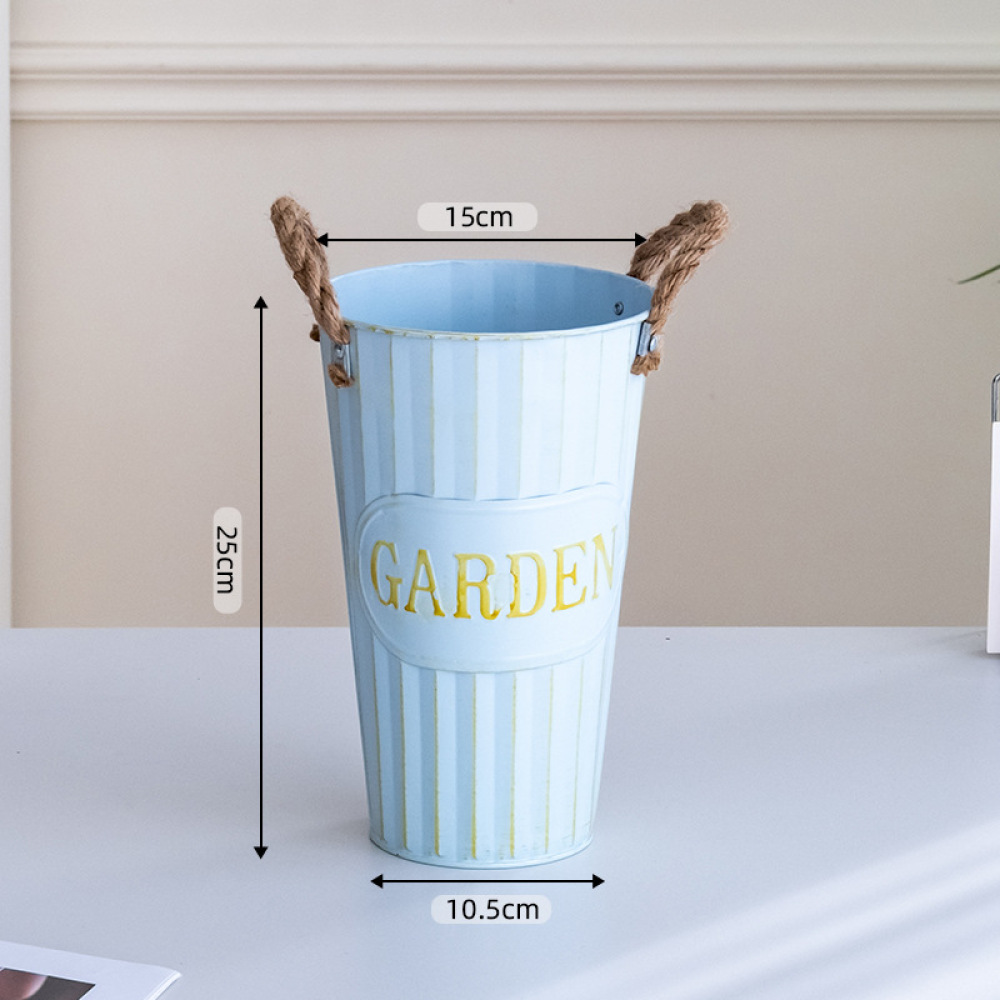 Vaso Decorativo in Ferro Stile - Florist Supply Buckets recensione e prezzo